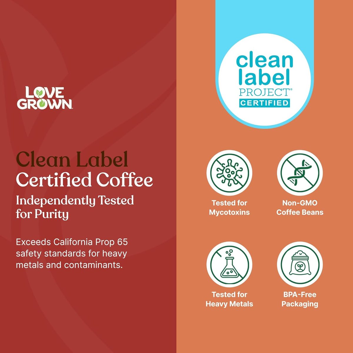 Love Grown Whole Bean Coffee — view 4