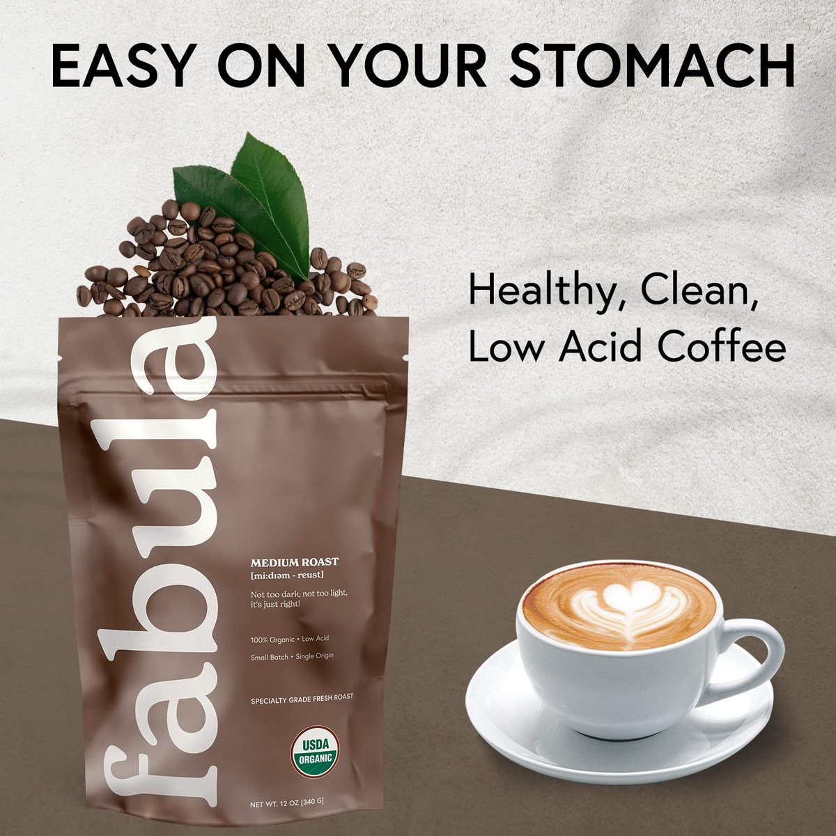 Fabula Organic Whole Bean Coffee — view 3