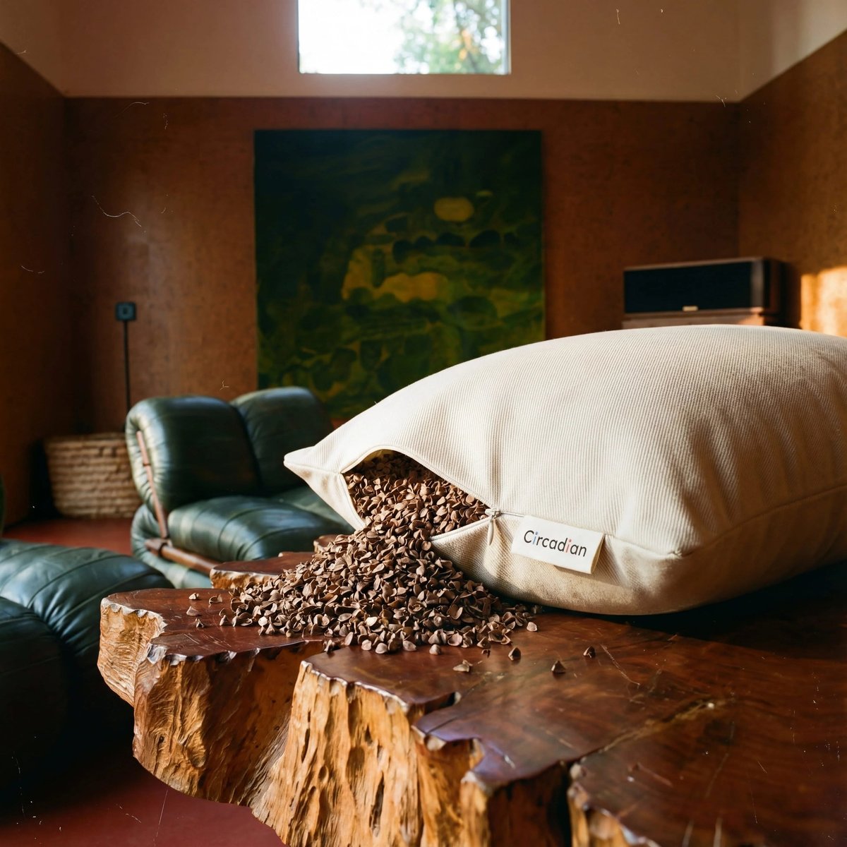 Circadian organic buckwheat pillow